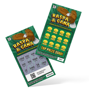 Tickets <span class=keywords><strong>de</strong></span> loterie à gratter, conception gratuite, fabricant <span class=keywords><strong>de</strong></span> cartes à gratter gagnantes, reliure parfaite, papier offset, pelliculage - Product Image 4