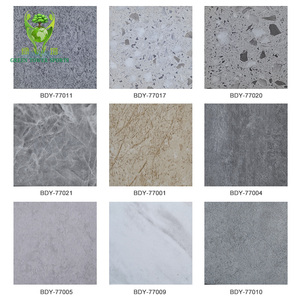 Dalles de <span class=keywords><strong>sol</strong></span> LVT antidérapantes de couleur unie, revêtement de <span class=keywords><strong>sol</strong></span> <span class=keywords><strong>vinyle</strong></span> imperméable à coller pour la rénovation résidentielle et de bureaux - Product Image 5