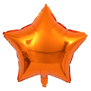 Ballons en mylar de couleur pure, 5/<span class=keywords><strong>10</strong></span>/18/24 pouces, 1 pièce, en forme d'étoile, en aluminium, fournitures de décoration pour fête d'anniversaire, réception-cadeau pour bébé - Product Image 4
