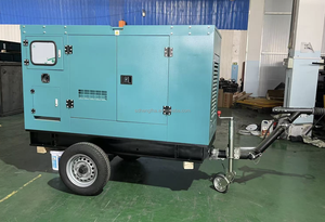 工場直販価格 20kva 30kva 40kva 50kva ディーゼル 静音 防音 発電機 モバイルディーゼル発電機 販売中 - Product Image 2