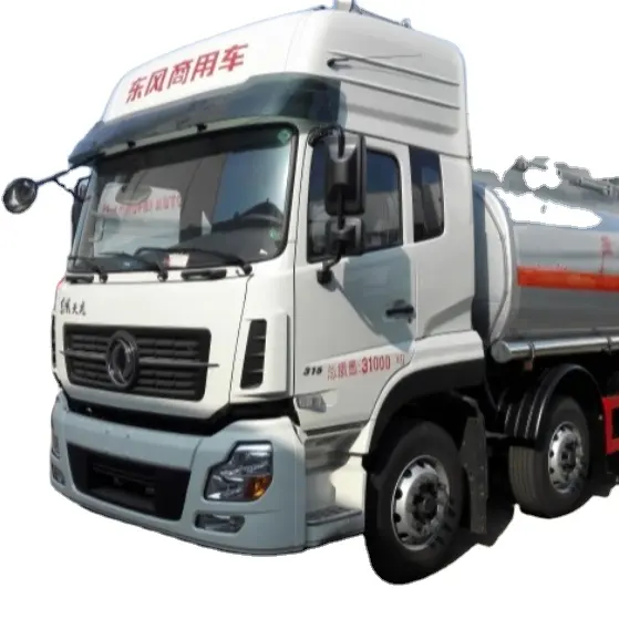 Dongfeng 30cbm Camion-citerne de livraison d'huile 8*4 Essence Pétrole Diesel Camion-citerne de carburant