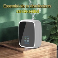 Diffuseur d'arômes électrique intelligent pour la maison, pur, automatique, sans fil, mural, portable, alimenté par batterie, pour le bureau, l'hôtel
