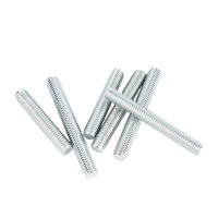 High Precision SS 304 316 Stainless Steel 16-1000MM Length M3 M4 M5 M6 M8 M10 M12 Metric Full Thread Stud Bar All Threaded Rod