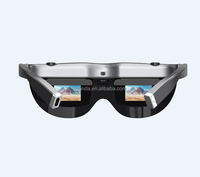 Lunettes de réalité virtuelle et lunettes AR pour jeux vidéo, ultra légères, 60 Hz, 220 pouces, réglage de la myopie de 0 à 600 degrés