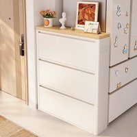 Meuble de rangement à chaussures en métal avec porte battante, organisateur de chaussures pour entrée, couloir, appartement, maison, meuble de rangement intérieur
