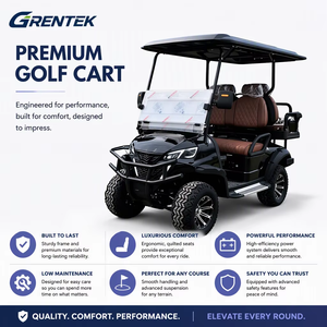 Carrito de Golf Eléctrico Todoterreno Nuevo, Personalizado, de 6 Plazas, con Certificación CE para Carreteras No Públicas - Product Image 5