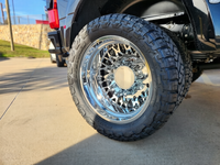Rines Forjados ForgeX 22*14 24x14 26x14 26x16 para Camionetas, 8x170 8x180, Borde Profundo Pulido, para F250 F350 RAM 2500 Silverado 2500HD