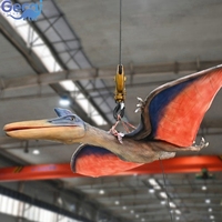 Modèle de dinosaure animatronique pour parc à thème, vente directe usine, dinosaure réaliste télécommandé, modèles de dinosaures robotiques, Pterosaure
