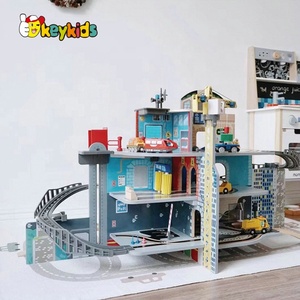 Đồ Chơi Xe Buýt Thành Phố Bằng Gỗ 4 Tầng Chơi Mầm Non Thiết Kế Mới Cho Trẻ Em W04C250 - Product Image 4