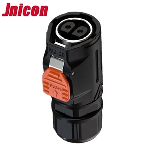 Jnicon 300V Nhựa Để Kim Loại 2 Pin Nối Chống Thấm Nước DC Hàng Không Cắm Ổ Cắm Kết Nối - Product Image 4