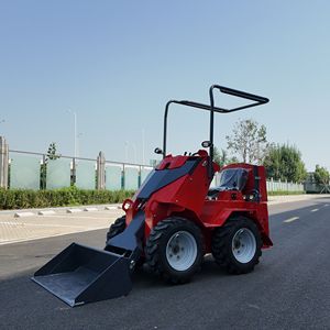 DP-S390 <span class=keywords><strong>200kg</strong></span> Skid Steer Kompak Beroda Penjualan Langsung Pabrik Mini <span class=keywords><strong>Loader</strong></span> Baru Cargadora Kecil untuk Pertanian - Product Image 3