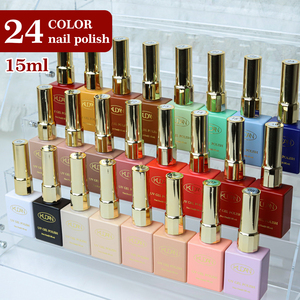 Smalto Gel Kudan alla Moda Semi-Permanente 24 Tonalità Smalto Gel UV Naturale a Basso Odore ad Asciugatura Rapida - Product Image 1