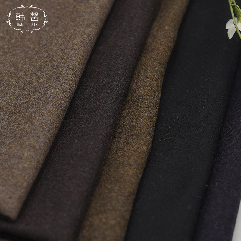 Шерстяное пальто, ткань, Весна-Осень-зима 500 г, Стильное мужское и Женское пальто, юбка, платье, шерстяная ткань