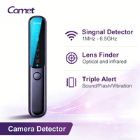 Comet KD19 ABS Verborgen Camera Scanner 5M Detectiebereik GSM Signaaldetector met zoemer & trilalarm Zwart Groothandel