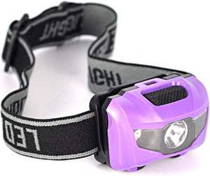 Lampe frontale LED 3W ultra-légère et étanche pour la randonnée, le cyclisme, la pêche nocturne et le camping – Vente en gros - Product Image 2