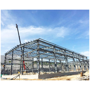 Hiện đại prefab q355b kết cấu thép xây dựng/hội thảo/văn phòng xây dựng đúc sẵn lưu trữ chứng nhận aisc - Product Image 2