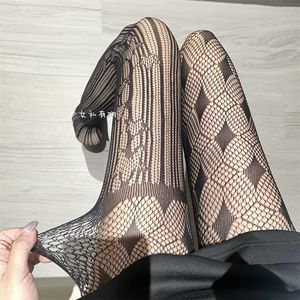 Custom Asymmetrical Fishnet Stockings For Women 15D Thin Diamond Pattern Openwork Pantyhose Youth Fashion - Product Image 3