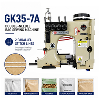 Machine à coudre industrielle à double aiguille pour sacs de riz, vente directe d'usine