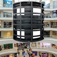 Caisson d'affichage LED en tôle robuste sur mesure pour publicité commerciale, module d'affichage numérique intérieur