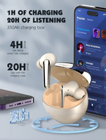 Écouteurs sans fil stéréo LDNIO Custom T01, produits populaires, écouteurs intra-auriculaires TWS, étanches, petits, bon marché, écouteurs sans fil