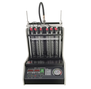Nettoyeur et testeur intelligent d'injecteurs GDI pour voitures, machine de nettoyage ultrasonique 6 cylindres 110V 220V pour l'entretien - Product Image 1