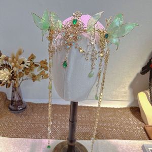 Adornos para el Cabello Élficos, Estilo Princesa Hanfu, Estilo Antiguo, Tocados de Sirena Súper Hípicos, Borlas, Accesorios Encantadores - Product Image 4