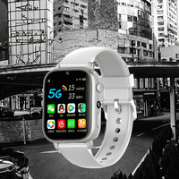 I1S Reloj inteligente unisex 1,9 pulgadas HD IPS Pantalla GPS Tarjeta SIM NFC Pago WIFI Videollamada IP67 Impermeable Compatible IOS Ancianos