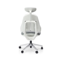 Chaise de bureau ergonomique en cuir moderne et chic, hauteur réglable, variété de couleurs pour les espaces de travail professionnels et domestiques