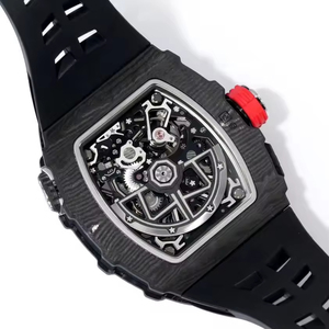 Tonneau Watch 35-03 Automatic Movement Carbon Fiber Mechanical High Quality Luxury Unisex Watch Water Resistant 3BAR - Product Image 6