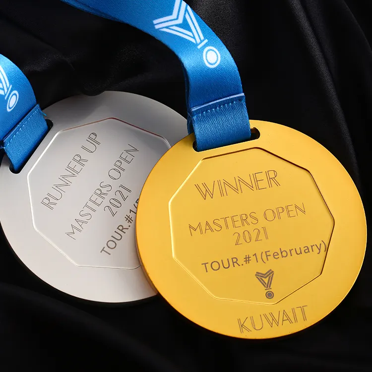 カスタムメッキメタルゴールドスライバー安い賞水泳ボール形状スポーツメダル