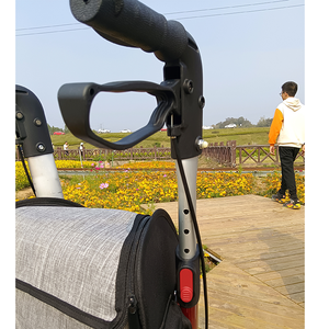 שלושה גלגלי הליכונים אדום שלושה גלגלי הליכונים לקפל בחוזקה - Product Image 4