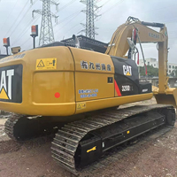 Vente flash : Excavatrice sur chenilles d'occasion Cat 320D, prix avantageux, bonne qualité, excavatrice hydraulique CAT 320D