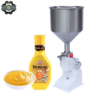 Machine de remplissage quantitative manuelle pour bouteilles et boîtes métalliques, modèle A03, pour gel de miel, confiture, lait concentré, huile lubrifiante