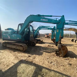 Miniexcavadoras originales Kobelco SK60SR SK75 SK75SR SK55SR, miniexcavadora usada Kobelco SK60sr con buen rendimiento, 1/2 - Product Image 1