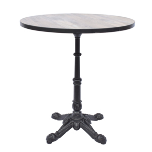 Metaltrial Outdironretro Fast Food Fournisseurs Café <span class=keywords><strong>Restaurant</strong></span> <span class=keywords><strong>Table</strong></span> et Chaises Ensemble Meubles En Bois Métal Antique Fonte - Product Image 1