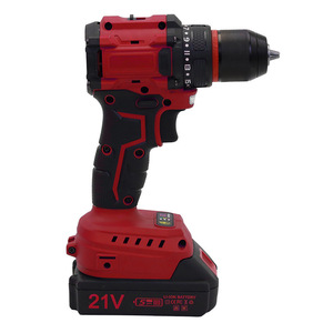 Cordless Drill 21V Lithium Battery Dual Speed Keyless Chuck Reversible Diy Screwdriver Metal Drilling Renovation - Product Image 3