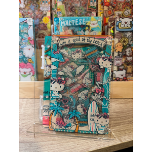 Quaderno Acrilico con Effetto Shaker - Hello Kitty - Product Image 1