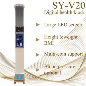 Bilancia Digitale per Altezza e Peso SY-V20 con Funzionamento a Monete e Banconote - Product Image 2