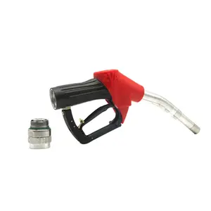 Gas Station Portable Gasoline Fuel Dispenser ZVA DN16 Fuel Nozzle Gun 1'' Or 3/4'' For Petrol Station Equipment