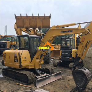 Miniexcavadora Usada Komatsu PC56-7 en Venta, Tipo Oruga con Buen Rendimiento, Componentes Principales: Motor y Caja de Cambios - Product Image 5