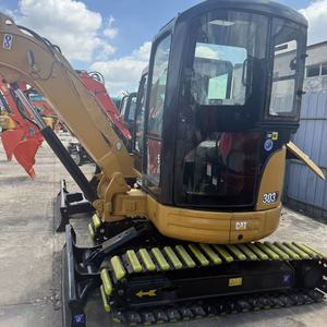 รถขุดตีนตะขาบ Caterpillar 303 มือสองแท้ น้ำหนัก 3 ตัน ประหยัดน้ำมัน หมุนได้รอบทิศทาง เหมาะสำหรับสวนผลไม้ - Product Image 3