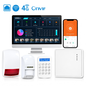 Système de sécurité domestique intelligent 2026 anti-brouilleur avec logiciel CMS gratuit et station de surveillance centrale SIA Contact ID FC-7616 FOCUS <span class=keywords><strong>MEIAN</strong></span> - Product Image 1