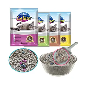 Cat Litter Supplier Bentonite Clay Litter Strong Agglomeration and Deodorization Factory Wholesale