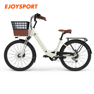 Vélo électrique de ville à assistance au pédalage, cadre en aluminium 24x15 pouces, moteur arrière sans balais 250W, best-seller en Europe, Lowrider - Product Image 2