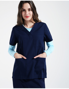 L'hôpital d'impression personnalisée Greys Scrubs uniformes à manches courtes/longues vêtements médicaux - Product Image 6