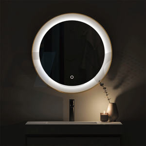 Desain Baru Kamar Mandi Disesuaikan Backlit Cermin Defogger Lampu Dimmer Mandi Led Cermin Kamar Mandi Modern - Product Image 6