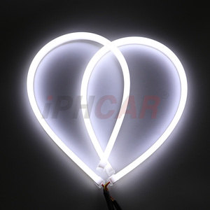 Bande lumineuse flexible à <span class=keywords><strong>led</strong></span> 360 DRL, lumière rotative, éclairage <span class=keywords><strong>de</strong></span> <span class=keywords><strong>jour</strong></span>, <span class=keywords><strong>universel</strong></span>, 12V, 2 pièces - Product Image 4