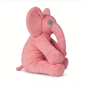 Peluche de elefante rosa personalizado, Peluche de elefante, Peluche de elefante bebé, Peluche de animal de safari, Juguete de elefante rosa - Product Image 2
