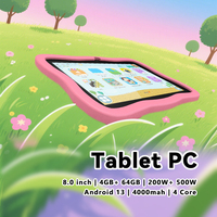 Tablet Anak JXD Baru 8 inci Android 8.1 MTK 16GB 1.3GHz Wi-Fi Tahan Air Tahan Banting dengan USB Type-C untuk Kegunaan Edukasi