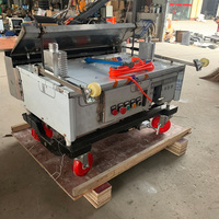 Machine de plâtrage de mur entièrement automatique, spécialement conçue pour le plâtrage de mur intérieur et extérieur dans les projets de construction